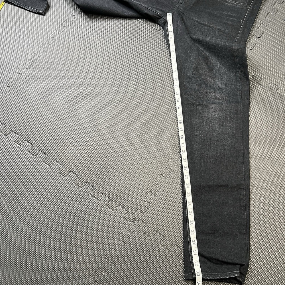 Rag & Bone Men's Jeans 34 Fit 1 Extra Slim DEVON Black Stretch Denim Cotton Pant - Picture 13 of 14